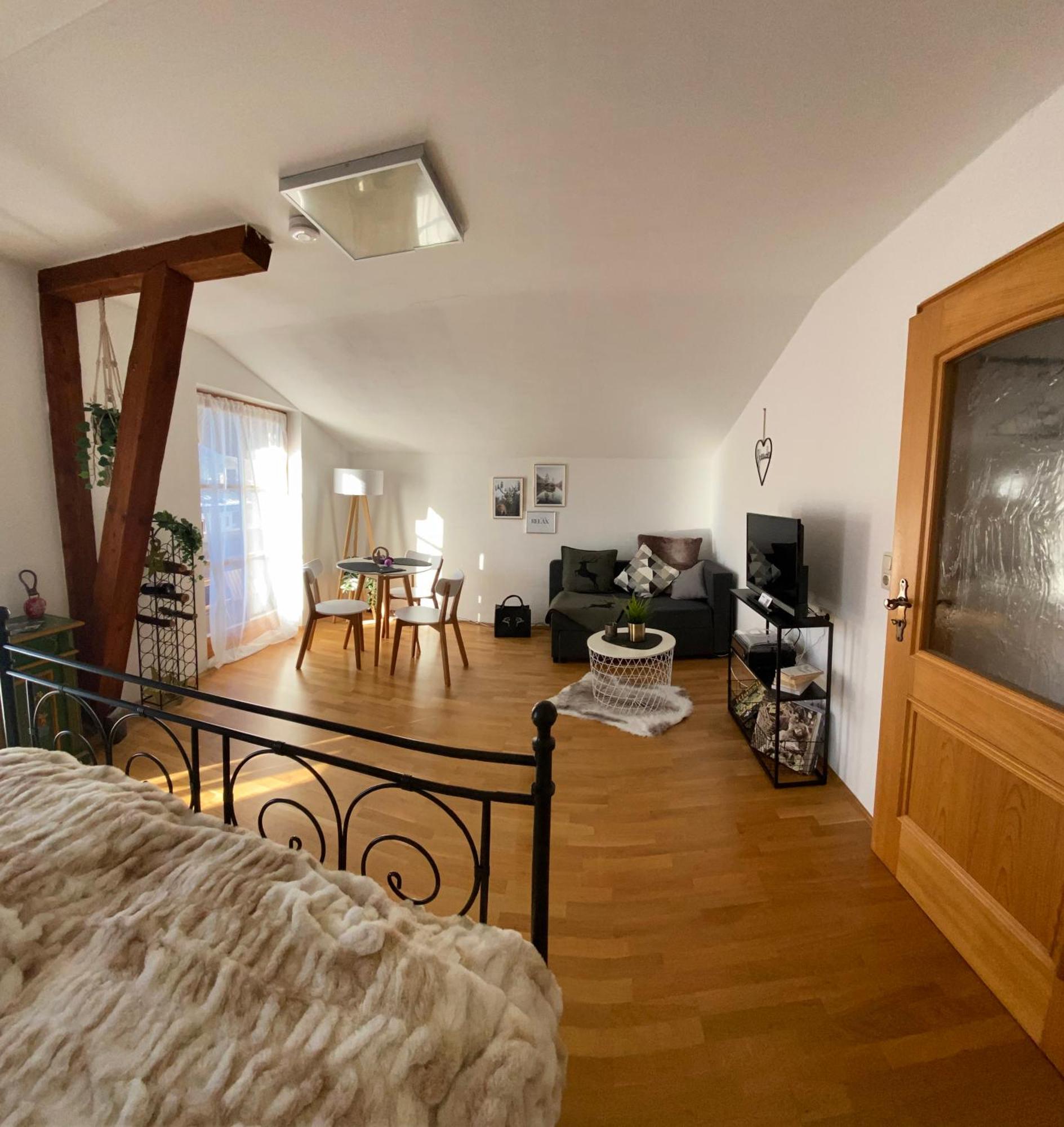 Neues Ruhiges Apartment, Bergblick, Stellplatz Bischofswiesen Exterior foto