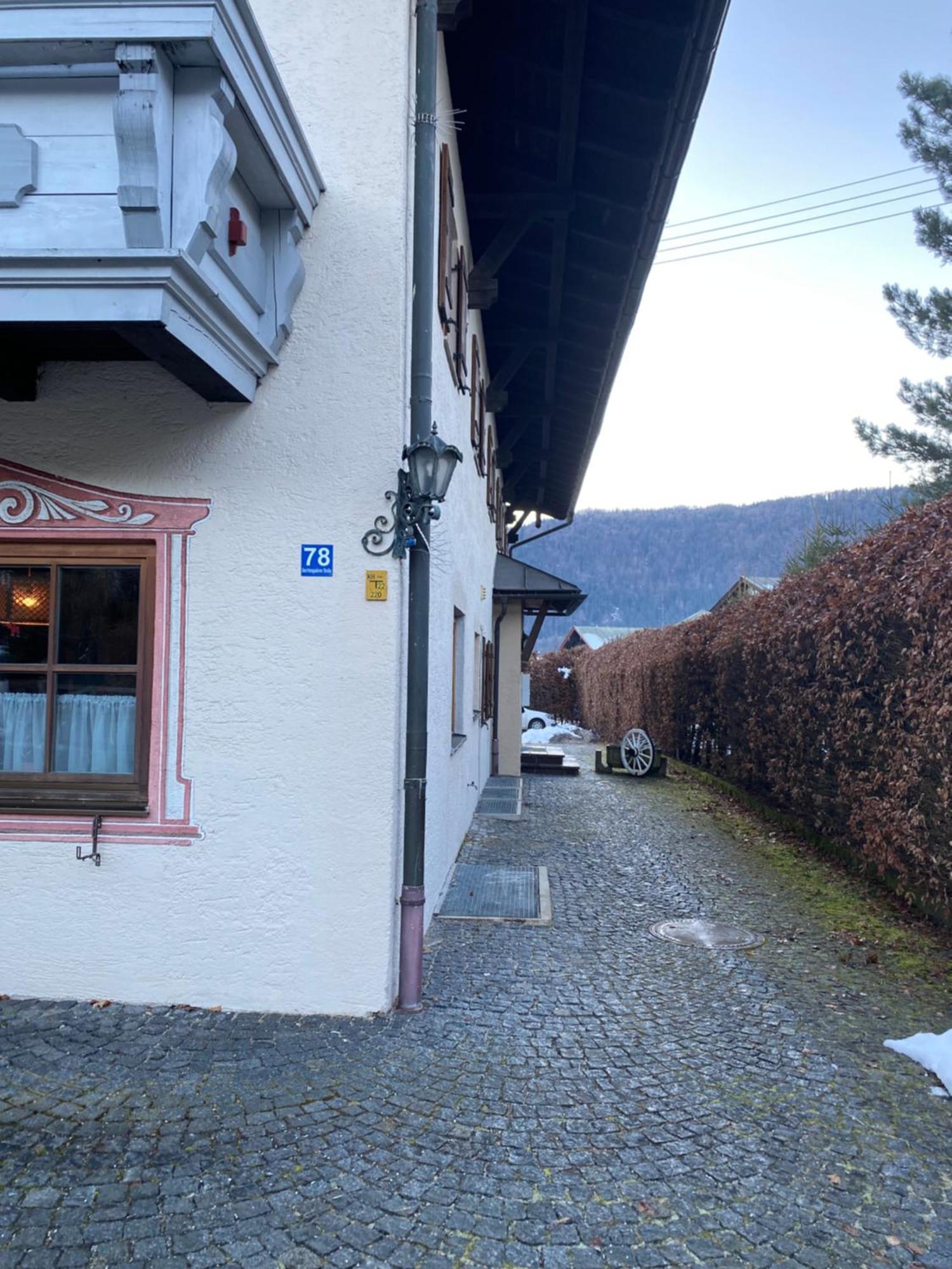 Neues Ruhiges Apartment, Bergblick, Stellplatz Bischofswiesen Exterior foto